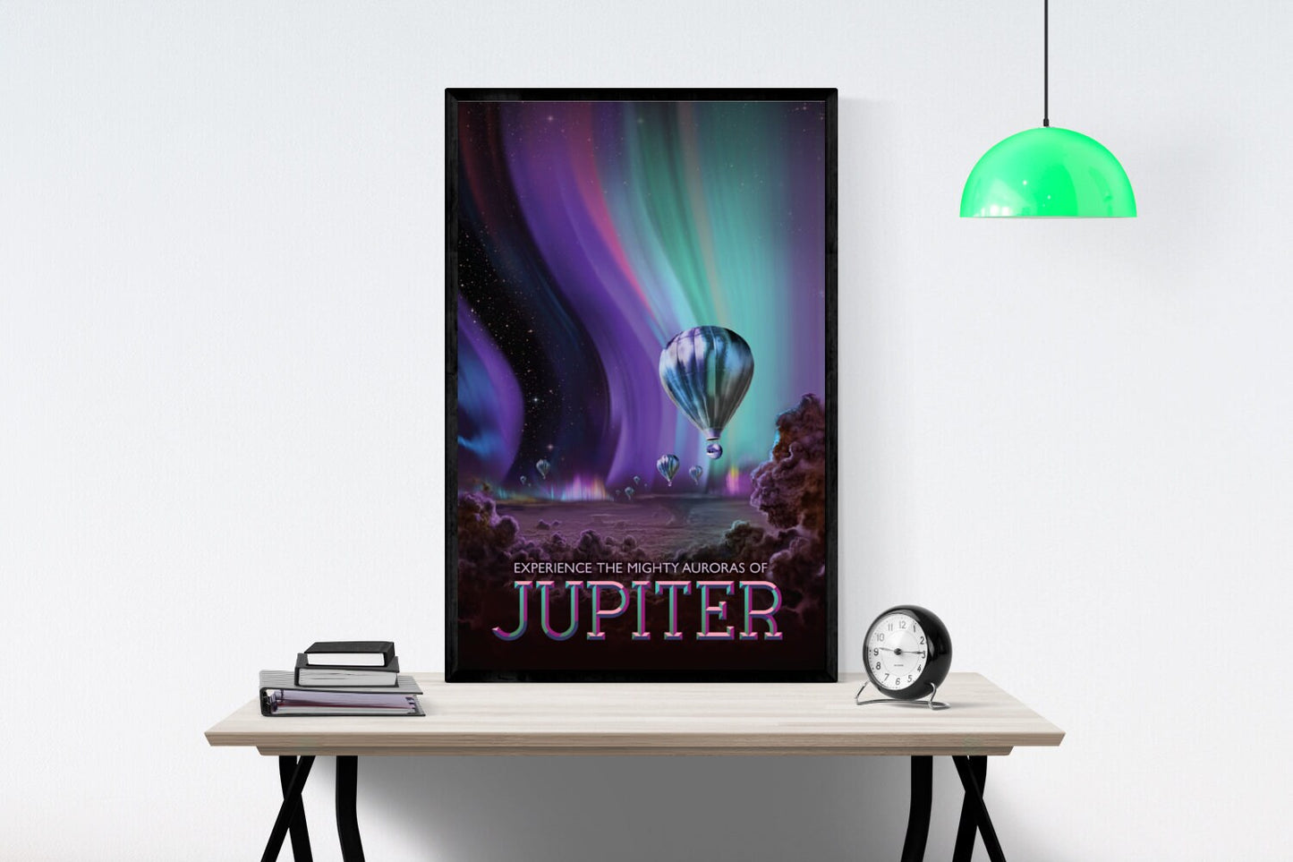 Visions of the Future | Jupiter | Solar System | Gas Giant | Galilean Moon | NASA JPL | Outer Space Art | Space Tourism Artwork | Clouds