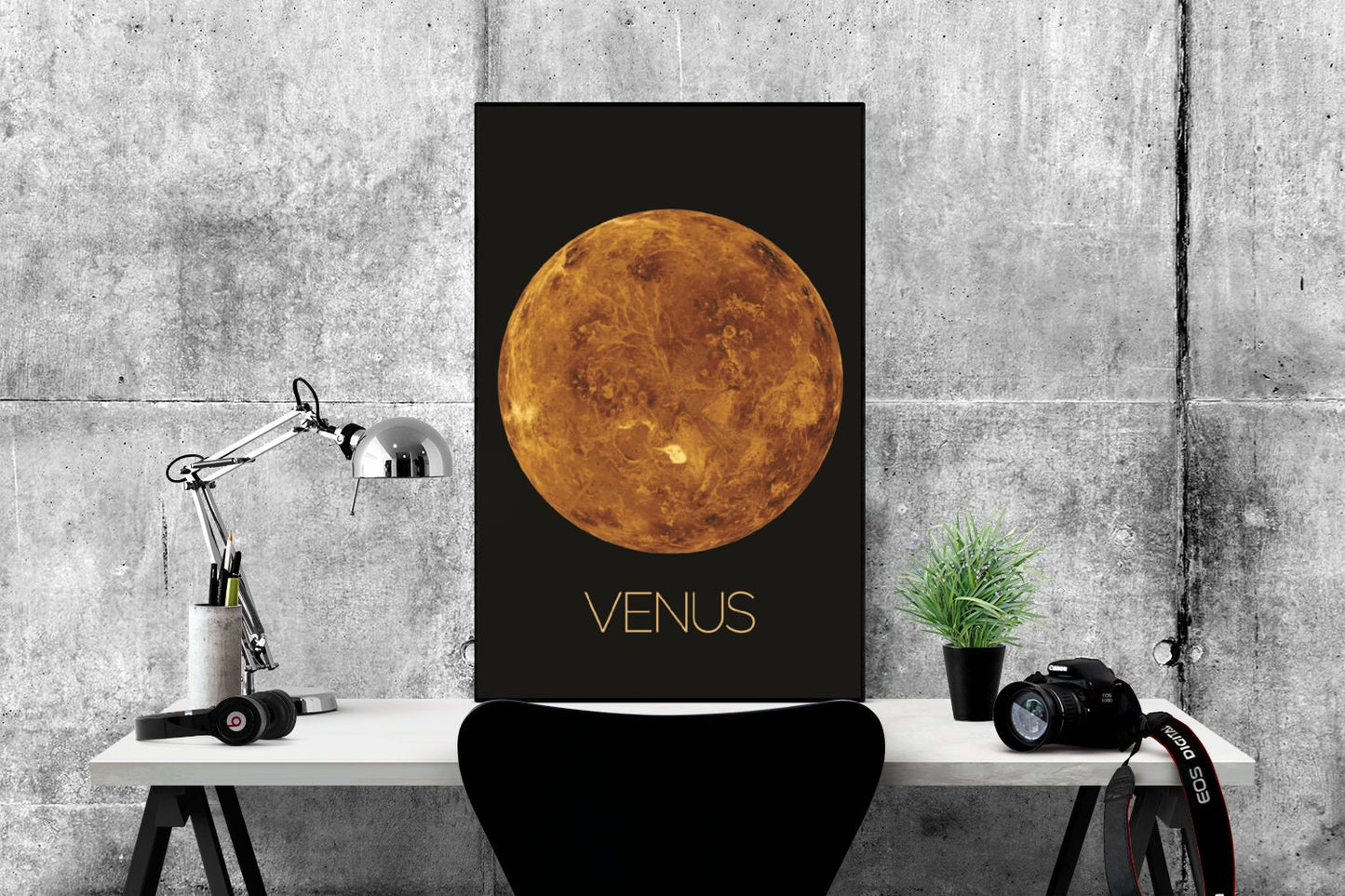 Venus Art Print | NASA Art | Space Artwork | Solar System Art | Venus Poster | Solar System Print | Sister Earth