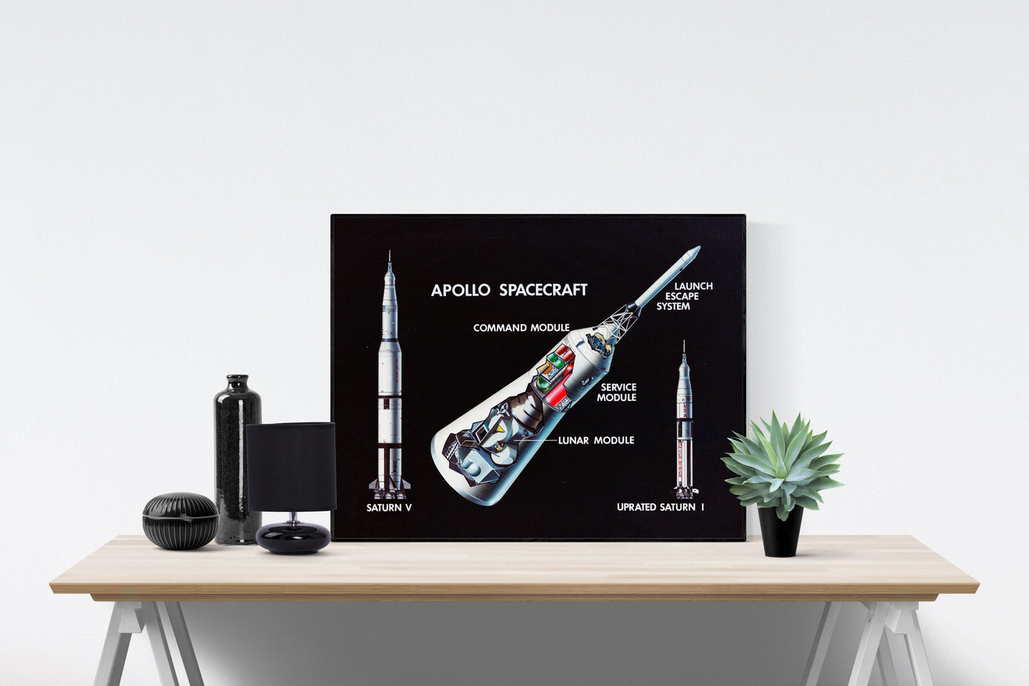Earth's Moon | NASA JPL | Apollo 11 Spacecraft | Lunar Art Print | Surface of the Moon | Apollo 11 | Neil Armstrong | Saturn V