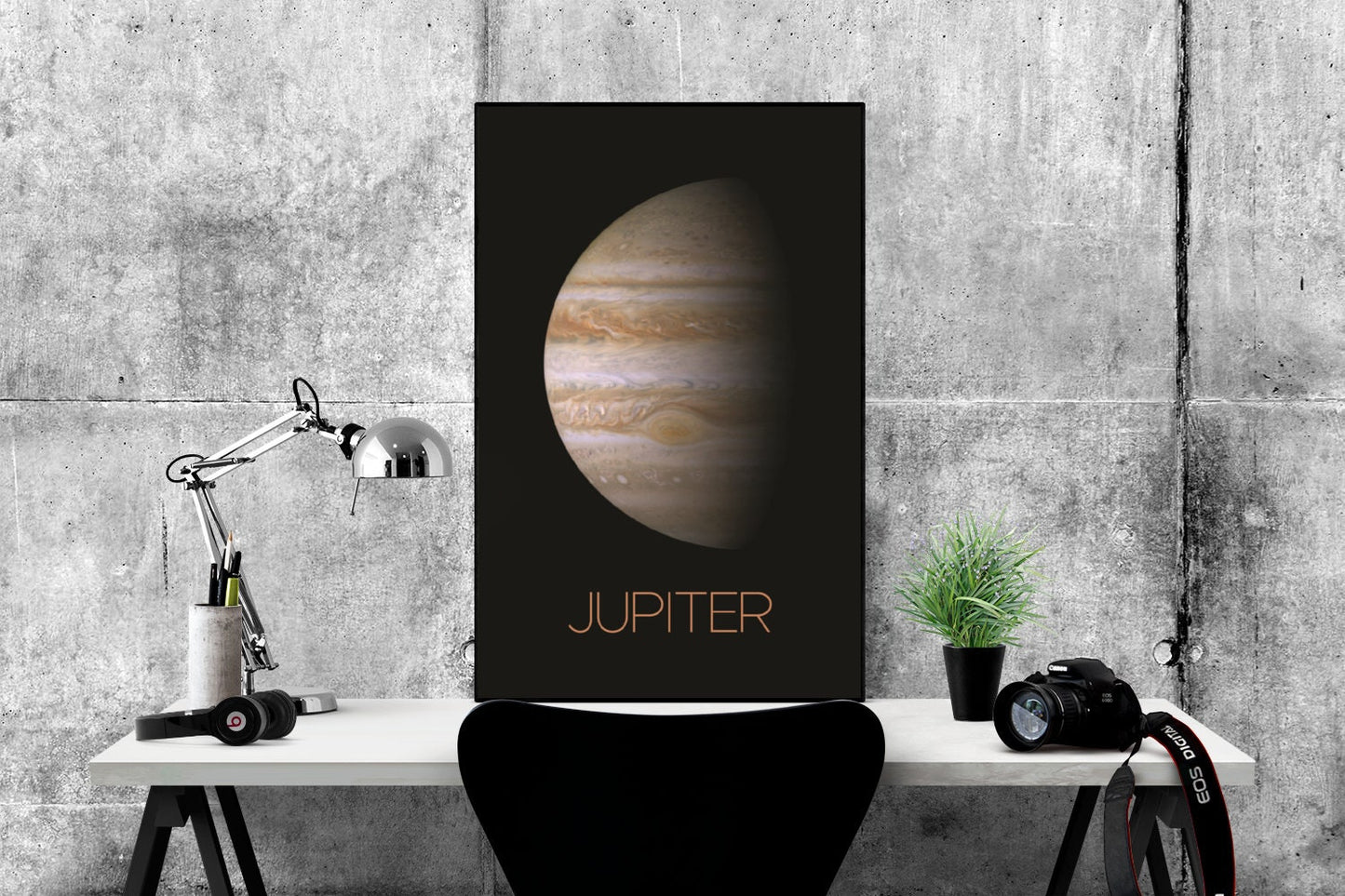 Jupiter Art Print | NASA Art | Space Artwork | Gas Giant | Solar System Art | Jupiter Poster | Solar System Print | Red Spot Artwork