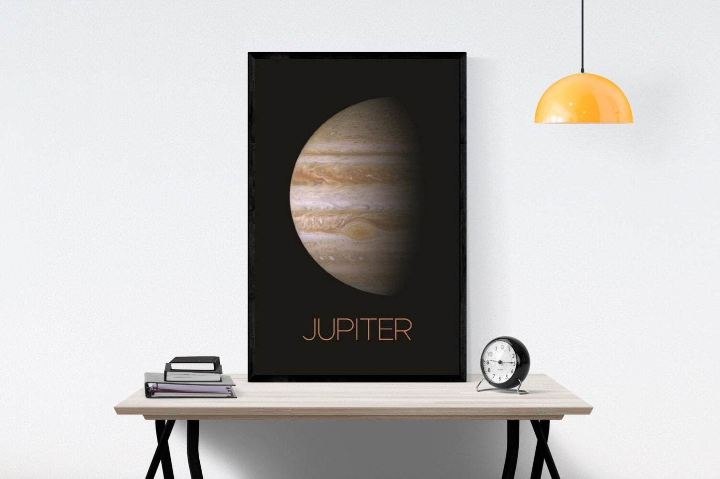 Jupiter Art Print | NASA Art | Space Artwork | Gas Giant | Solar System Art | Jupiter Poster | Solar System Print | Red Spot Artwork