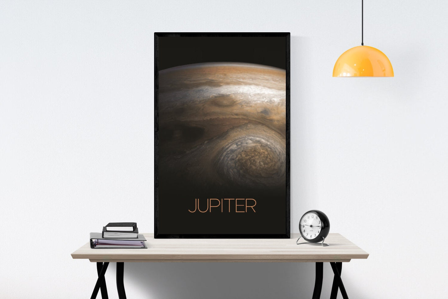Jupiter Red Spot Art Print | NASA Art | Space Artwork | Gas Giant | Solar System Art | Jupiter Poster | Solar System Print
