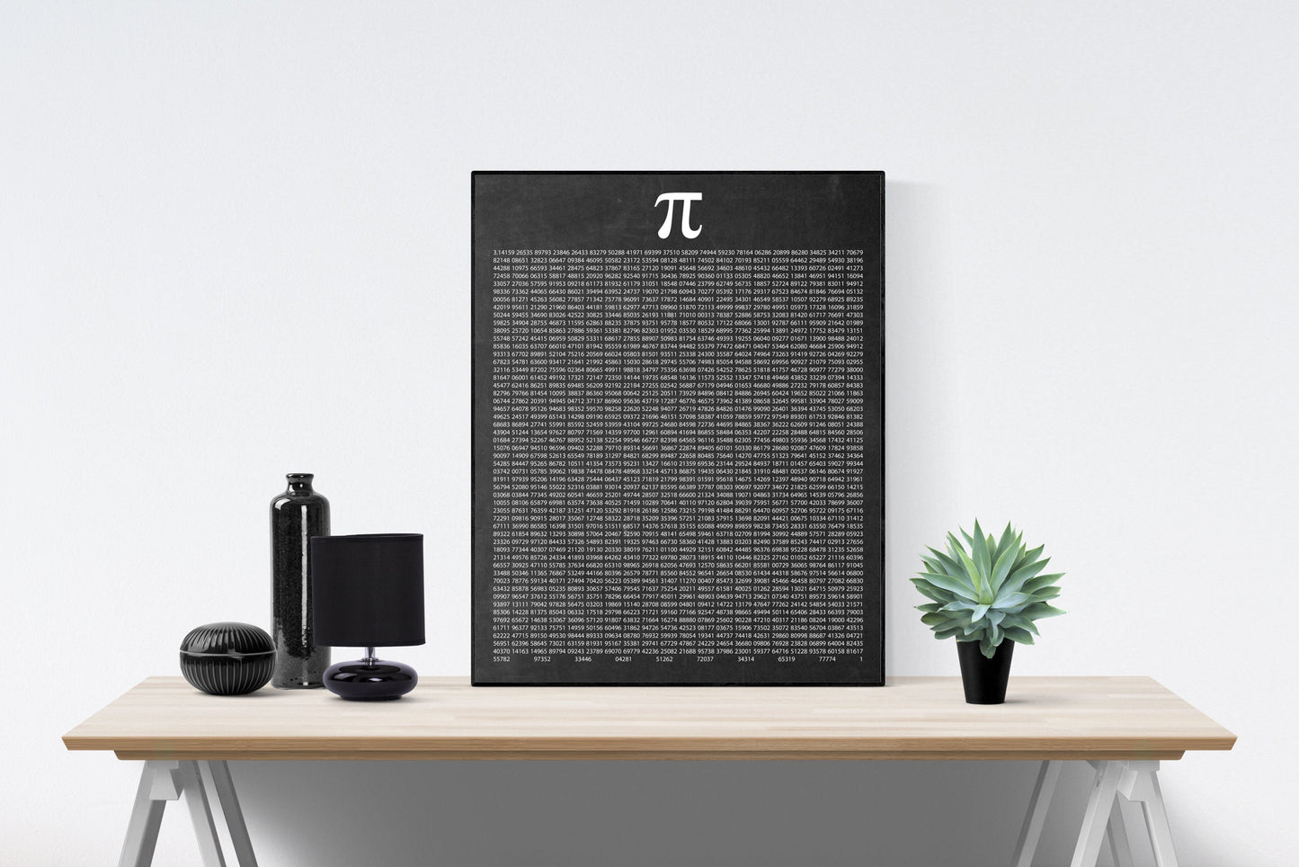 1000 Digits of Pi Poster | Math | Home Decor | Teacher Classroom | STEM Poster