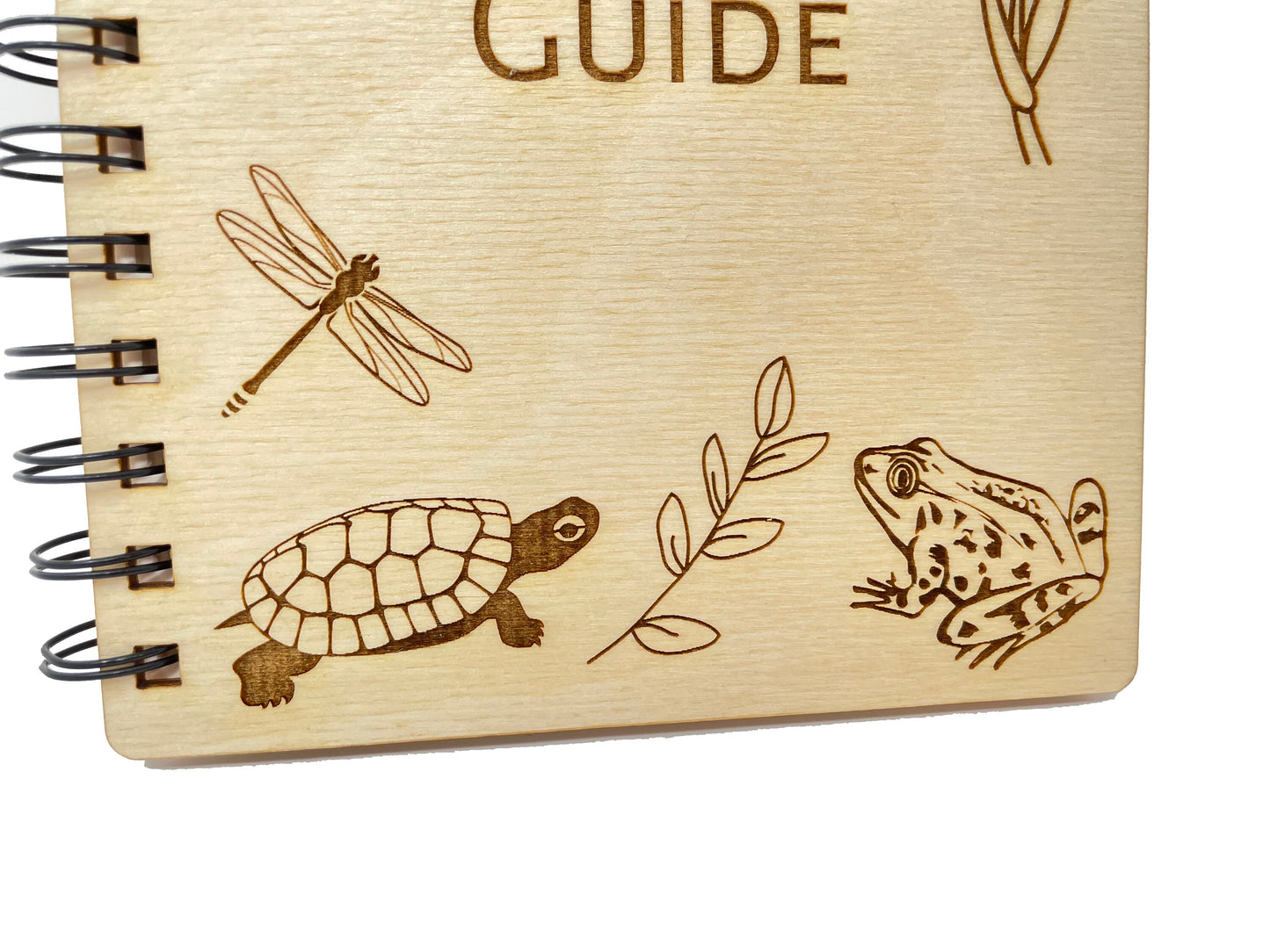 Personalized Field Guide Journal | Study Trees, Mushrooms, Leaves, Animals, Birds and Insects | Drawing Diary