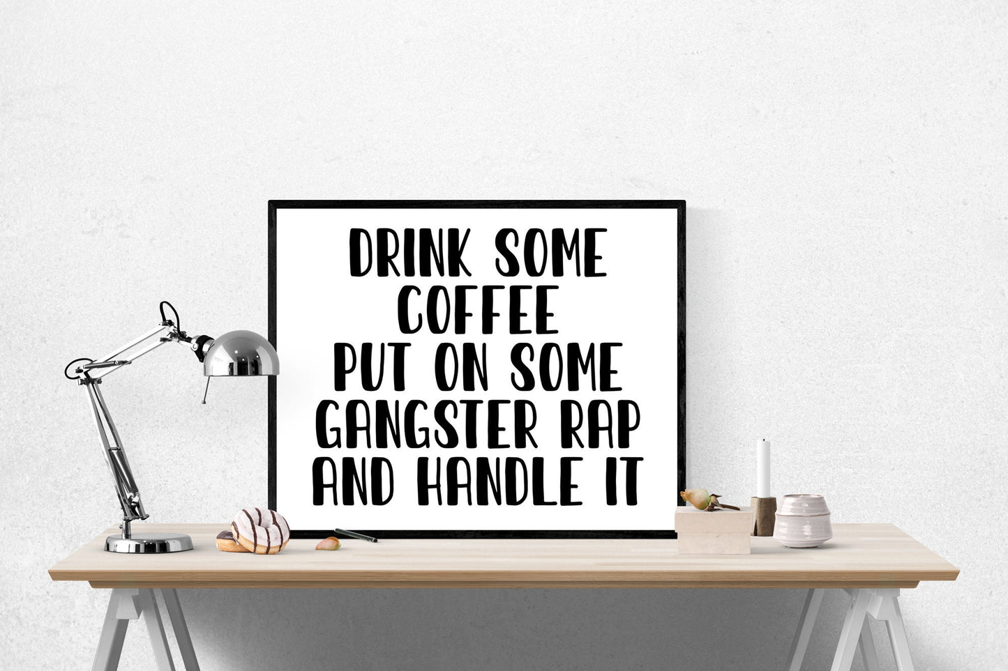 Coffee Workplace Inspiration | Art Print | Coworker Gift