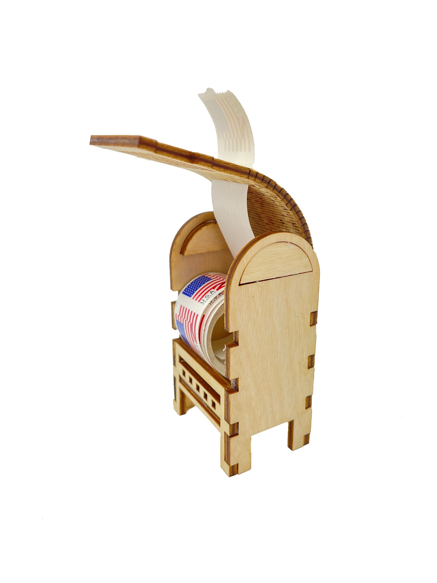 Mailbox Stamp Dispenser | Stamps NOT INCLUDED | Completed Size: 2 in x 1.5 in x 3.5 in | Some Assembly Required