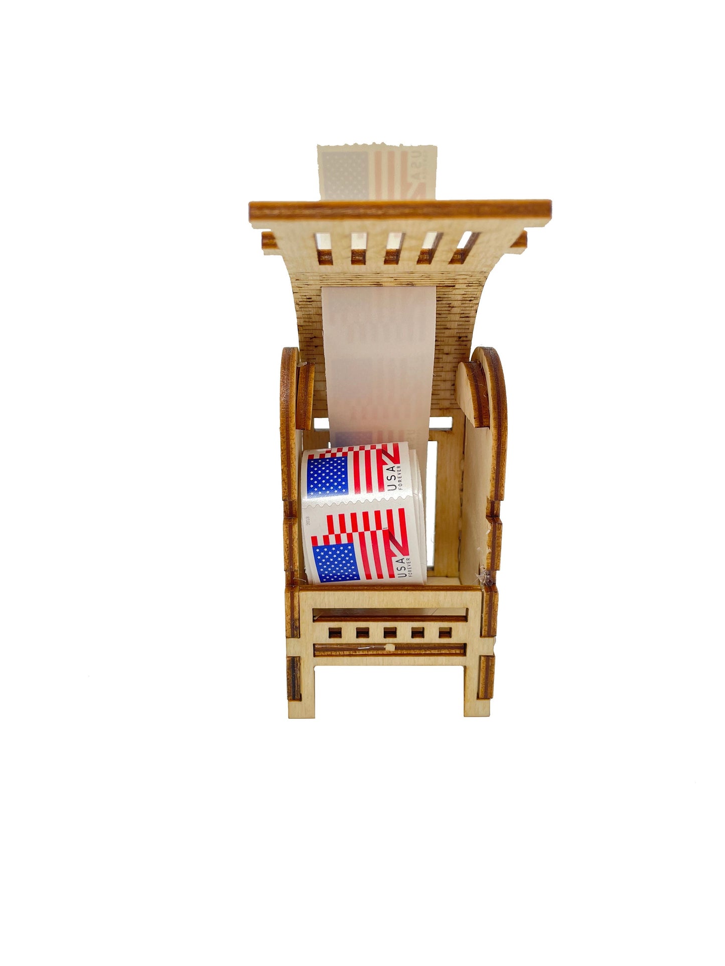 Mailbox Stamp Dispenser | Stamps NOT INCLUDED | Completed Size: 2 in x 1.5 in x 3.5 in | Some Assembly Required