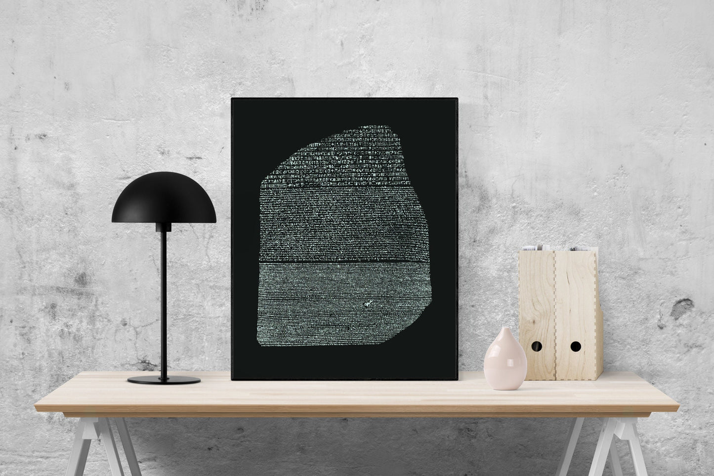 Rosetta Stone | Ancient Egyptian | Ancient Greek Art Print