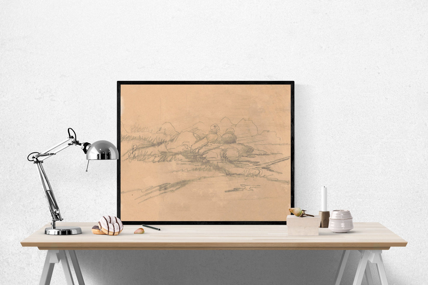 Casualties of War | Drawn by Adolph Metzner | Civil War | Art Print