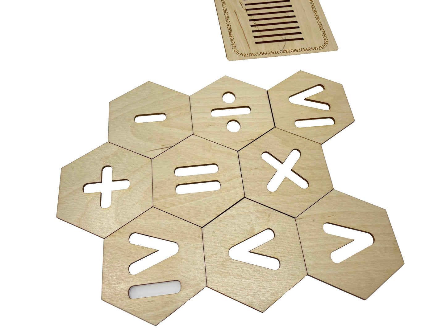 Basic Mathematical Operations | Early Education and Childhood Learning | Teacher Gift | Coaster Set