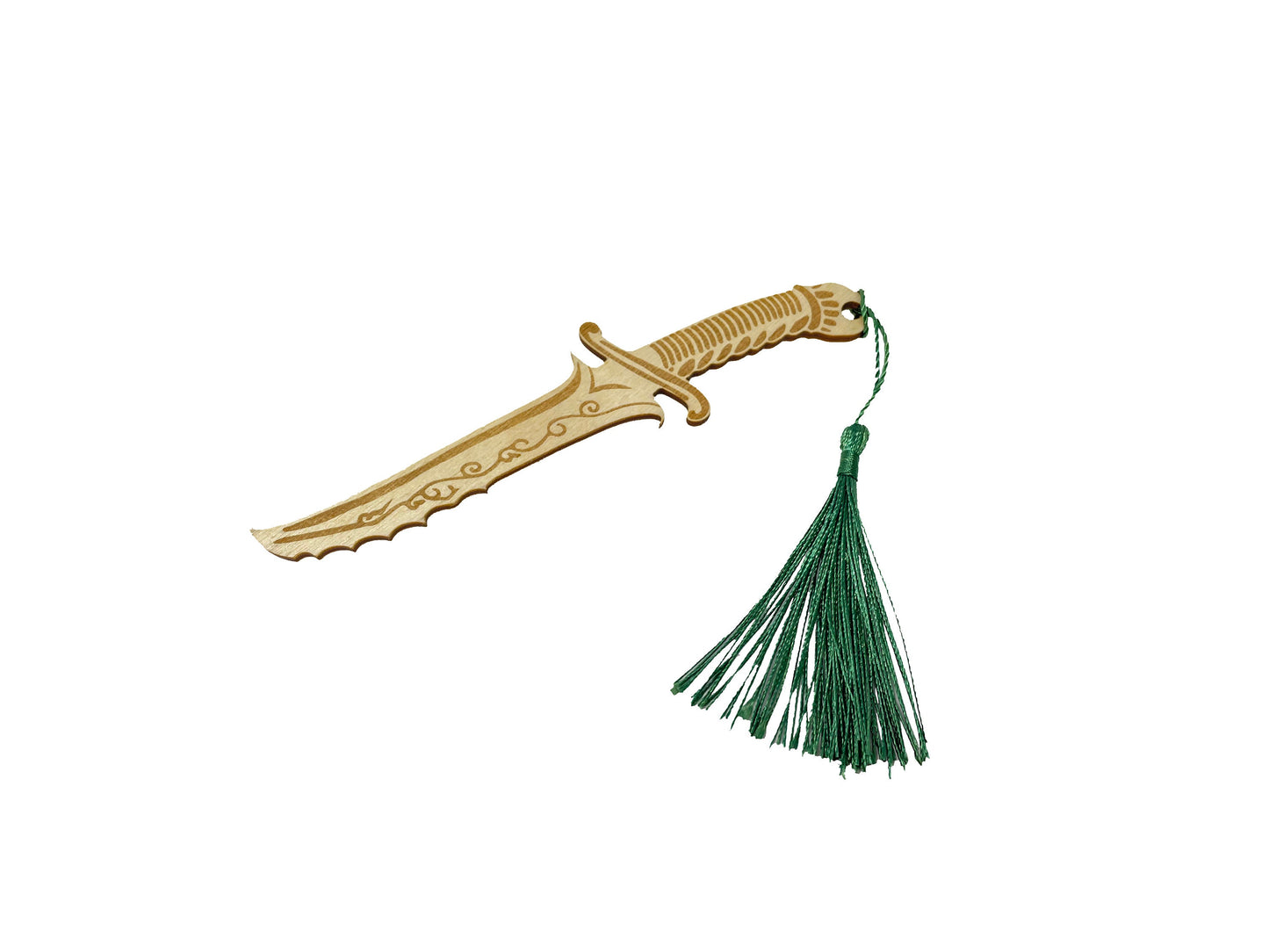 Wooden Dagger Bookmark | Wood With Tassel
