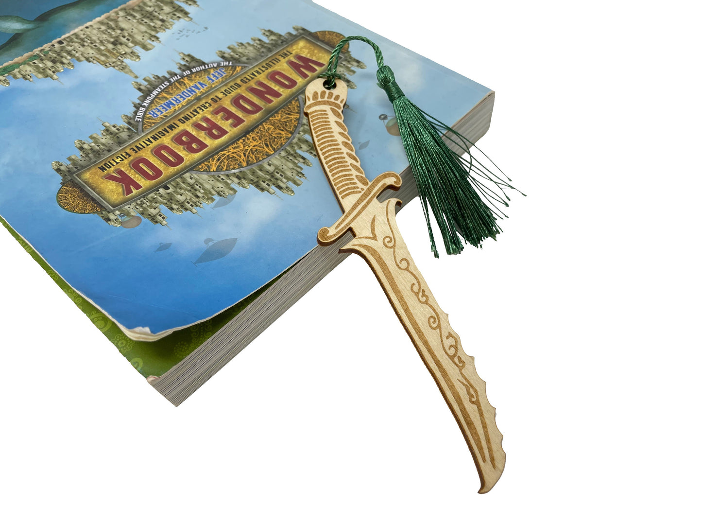 Wooden Dagger Bookmark | Wood With Tassel