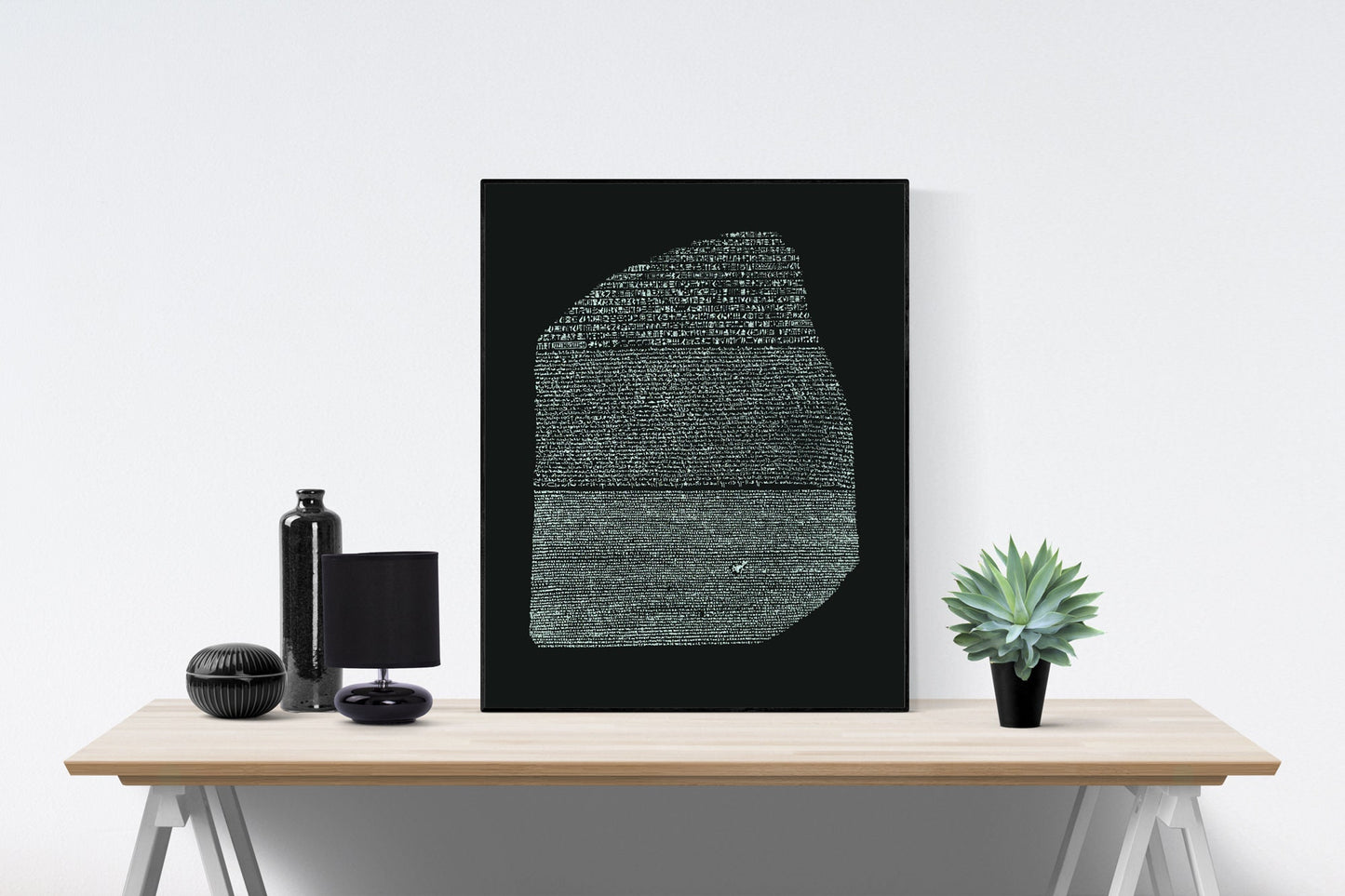 Rosetta Stone | Ancient Egyptian | Ancient Greek Art Print
