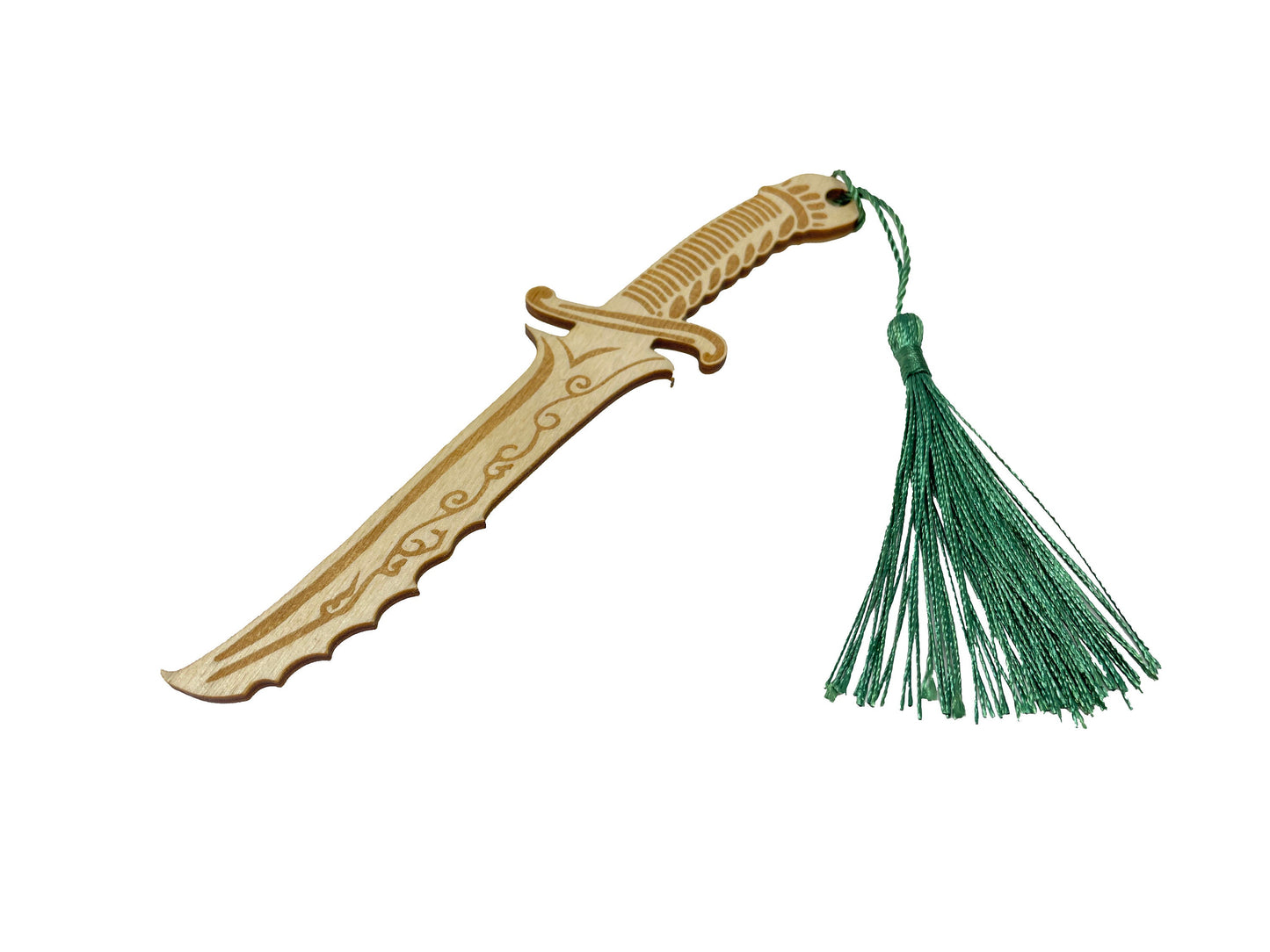 Wooden Dagger Bookmark | Wood With Tassel