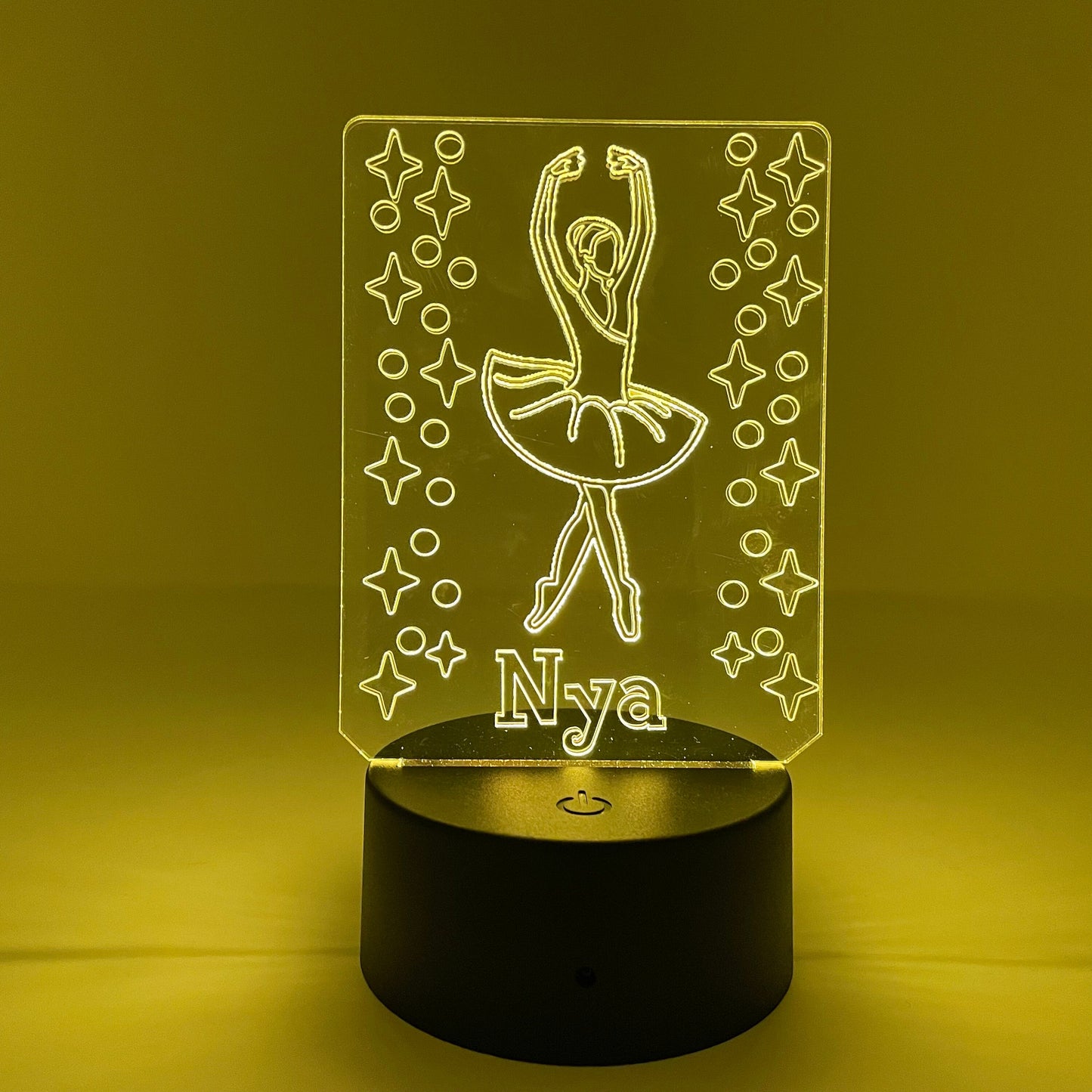 Ballerina | Personalized LED Sign | Gifts for Kids | Kid Home Decor | Night Light for Kids