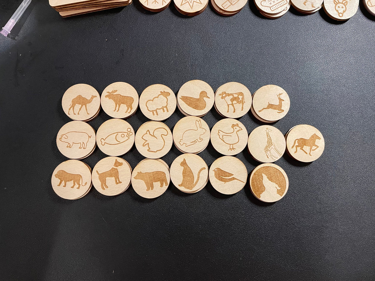 My Forest Animals Memory Match Bag | Stocking Stuffer | Montessori | Early Education | Mix And Match | Burlap Bag Game