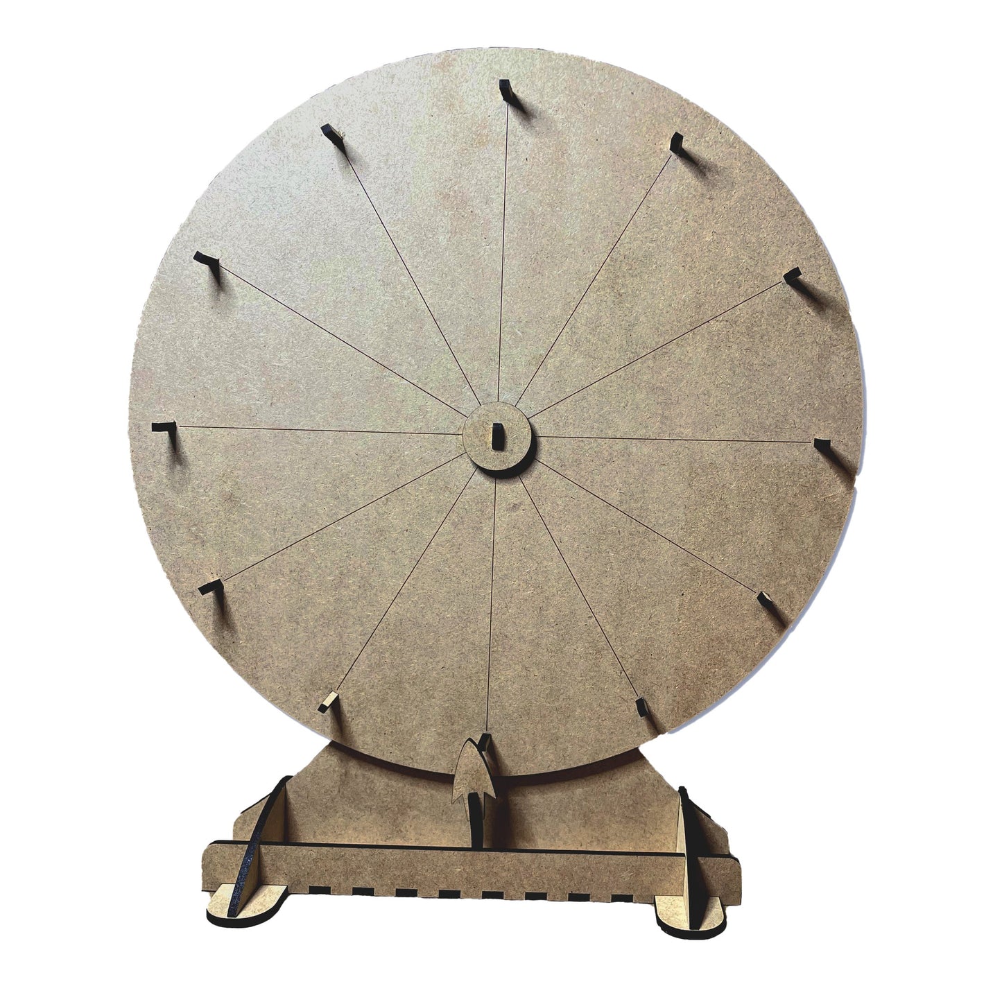 Multi Purpose Spinning Wheel Decision Maker | Completed Size: 3.0 x 11.0 x 13.0 in. | Assembly Required