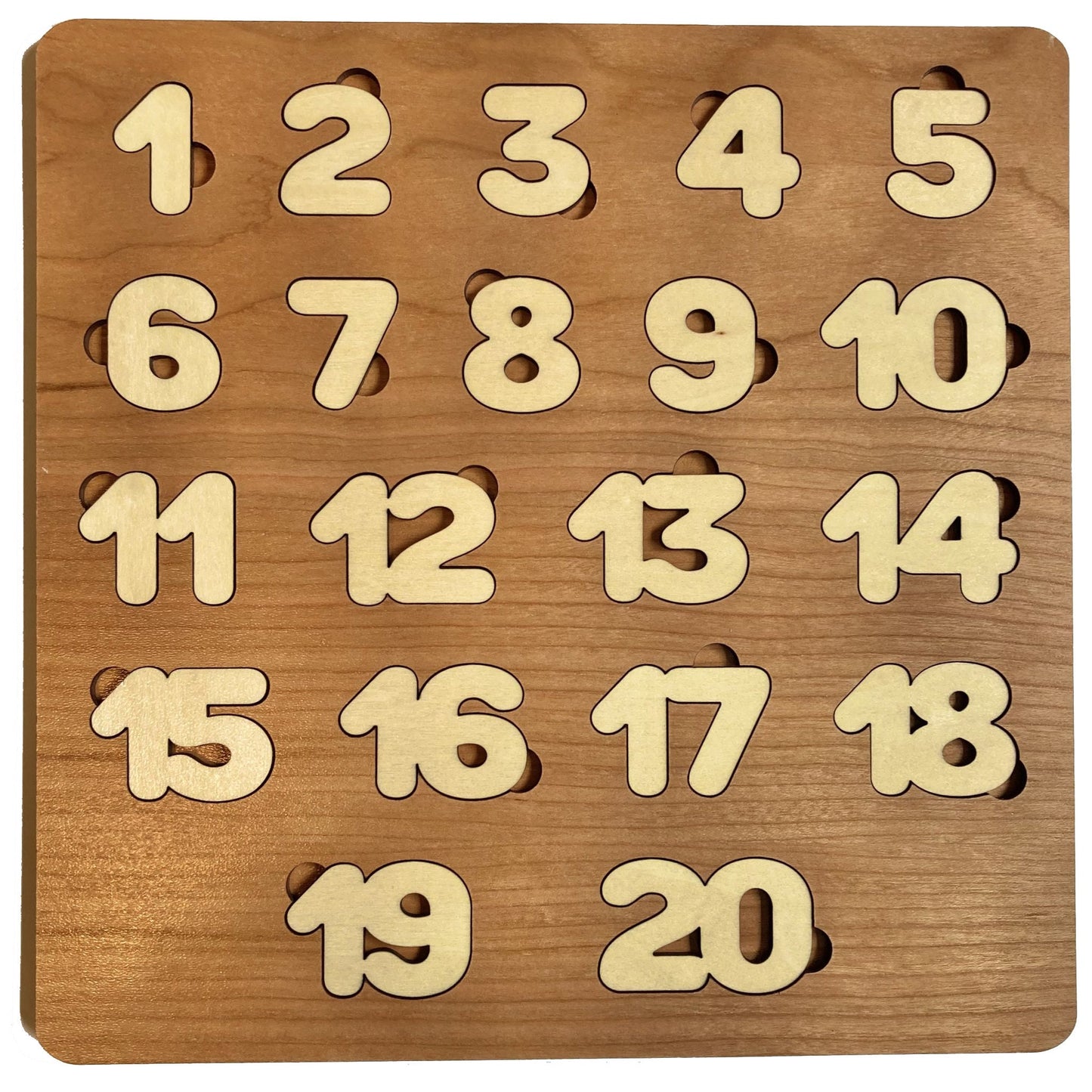DIY Wooden Numbers Puzzle 1-20 | Early Education | Each letter of the English Alphabet | Assembly Required