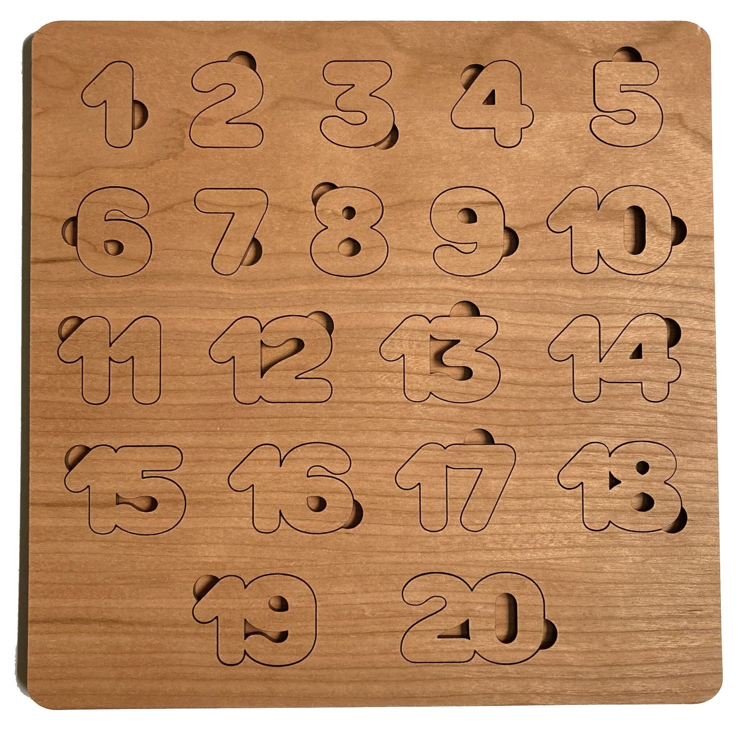 DIY Wooden Numbers Puzzle 1-20 | Early Education | Each letter of the English Alphabet | Assembly Required