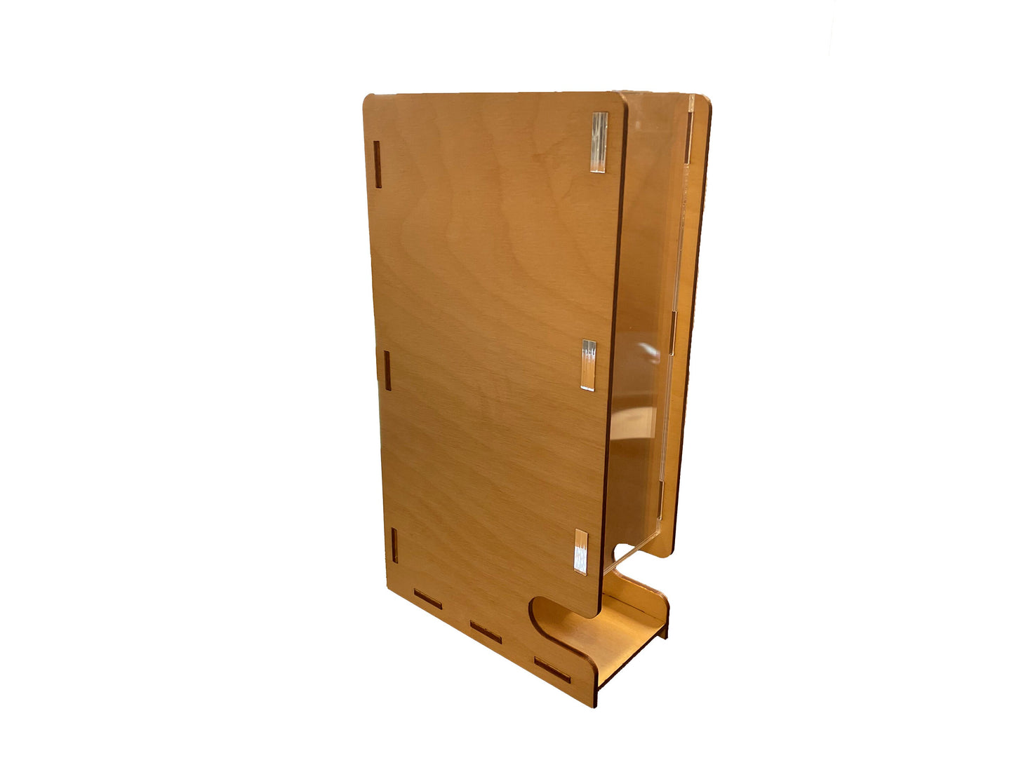 Vertical Small Juice Box Holder Dispenser | Max Juice Box Size: 4.25" H x 2.2" W by 1.75" D in. | Assembly Required