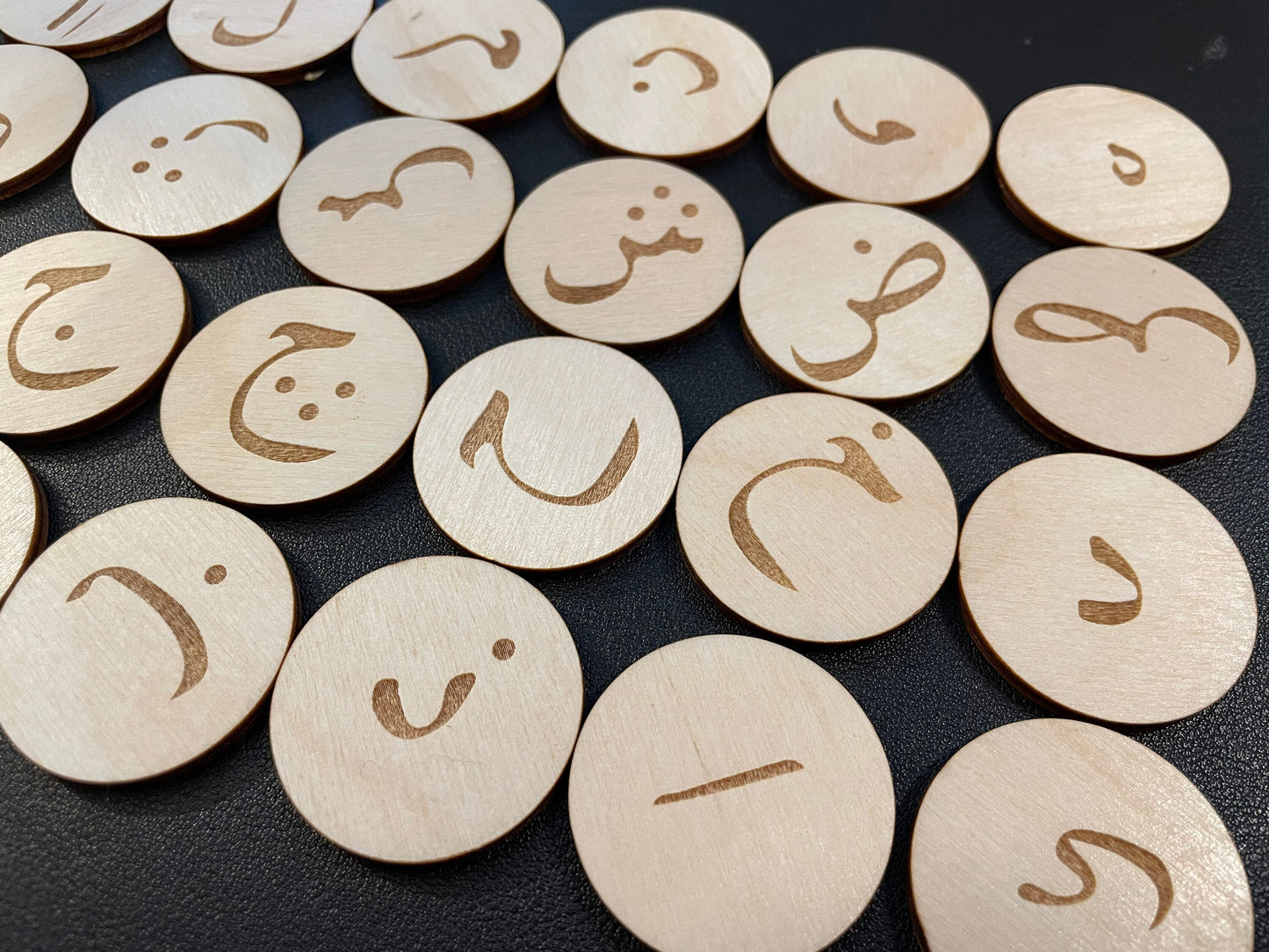 My Dari Alphabet Bag | Montessori | Early Education | Learning Alphabet | Spelling Toys | Burlap Bag Game