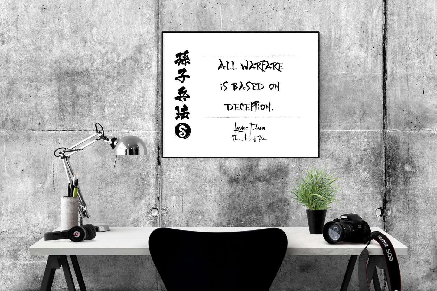 All Warfare Is Based On Deception | Laying Plans | The Art Of War | Sun Tzu | Art Print