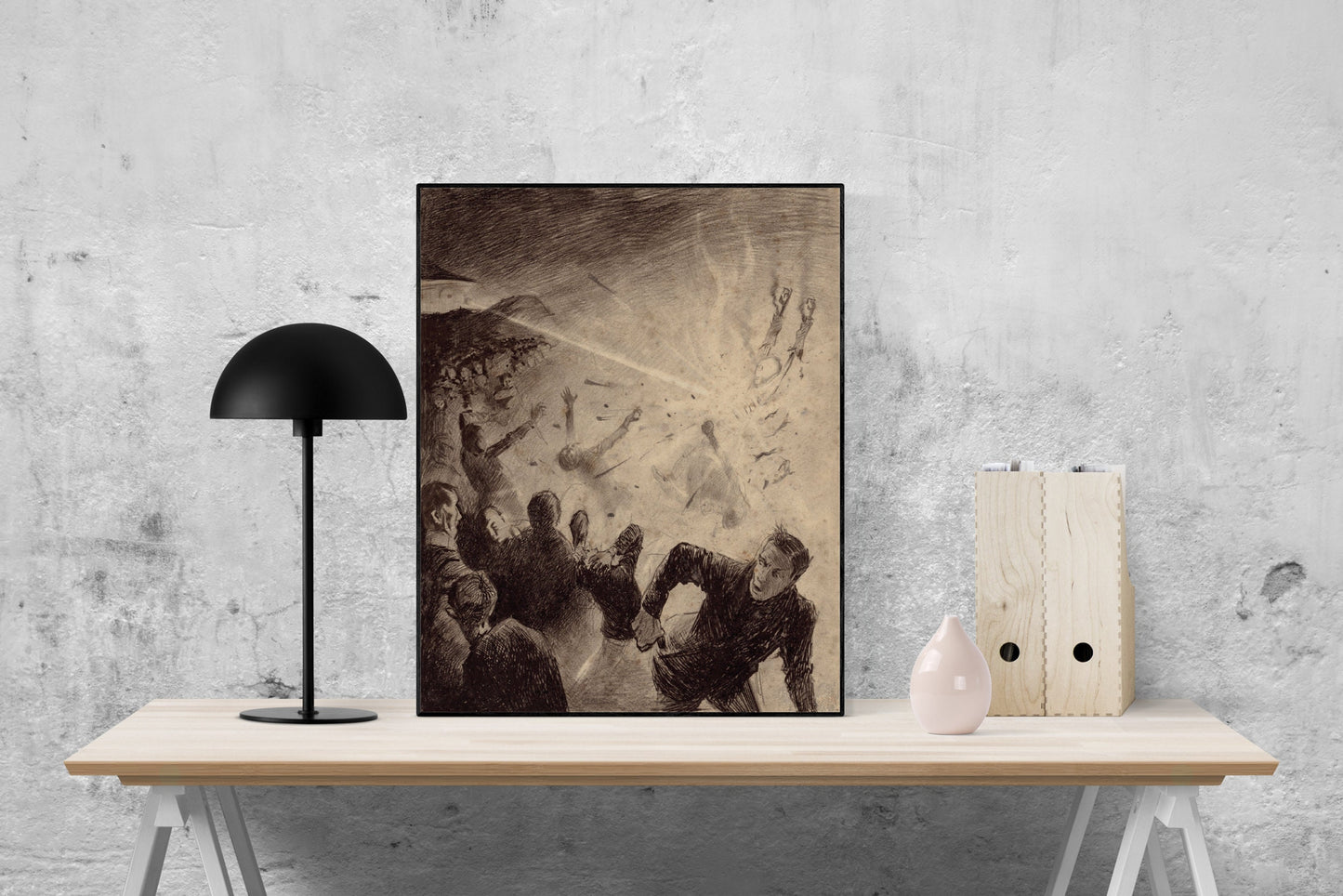 War of the Worlds | Original Art Print | Laser | SciFi | Science Fiction | Art Print