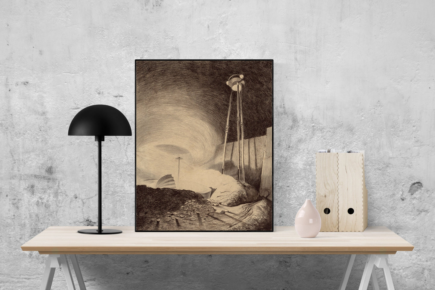 War of the Worlds | Original Art Print | Observation | Art Print