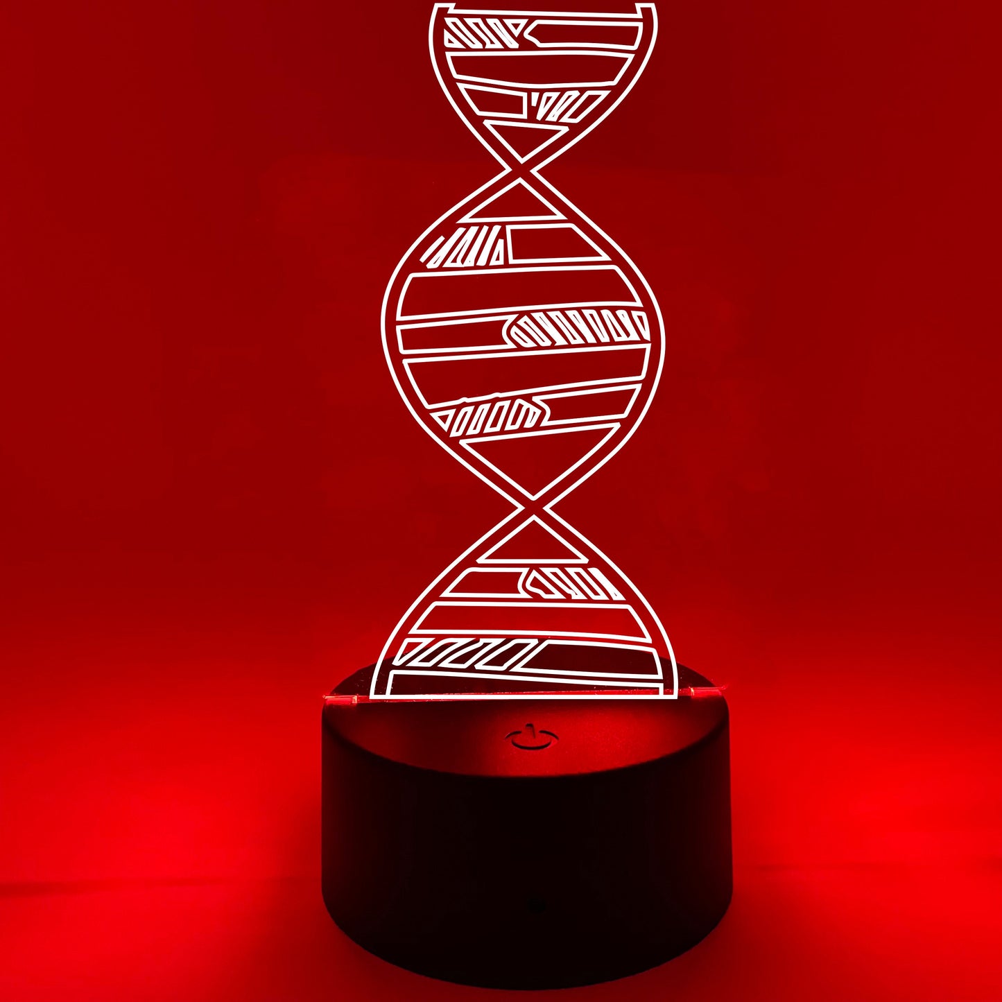 Strand of Double Helix DNA | Chemistry Biology Genetics | High School | Science Teachers | Etched Acrylic With LED Light Strip | Gift