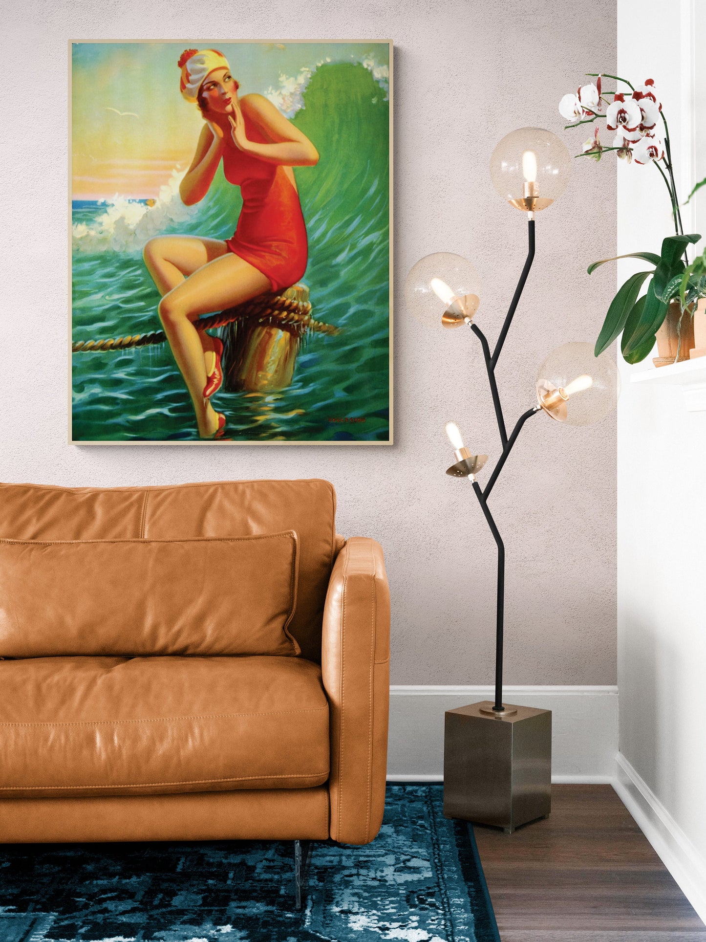 Sitting Pretty | Edward Mason Eggleston Painting | Giclée Art Print