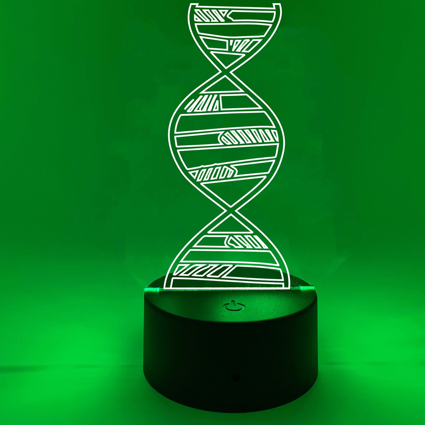 Strand of Double Helix DNA | Chemistry Biology Genetics | High School | Science Teachers | Etched Acrylic With LED Light Strip | Gift