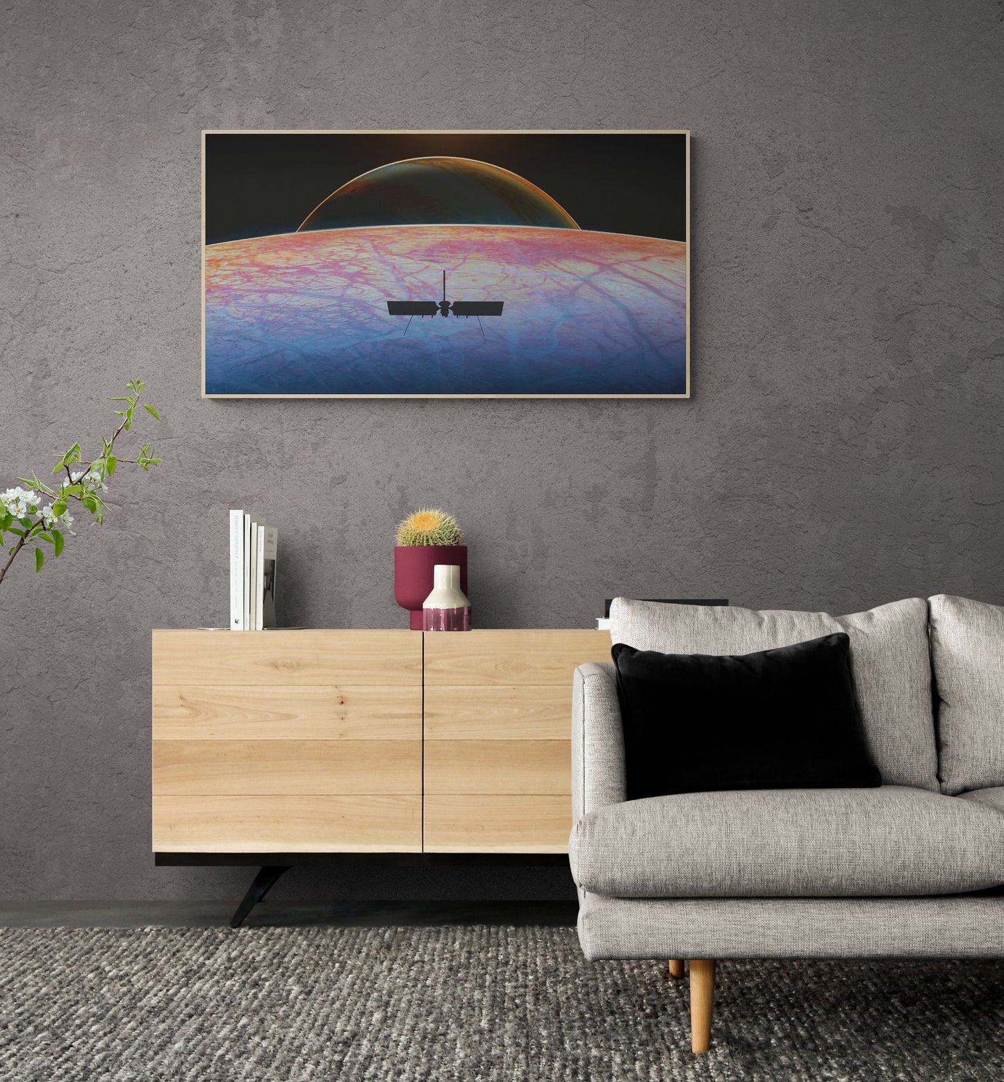 Europa Clipper Mission Art | Jupiter Moon | Space | NASA Art Print