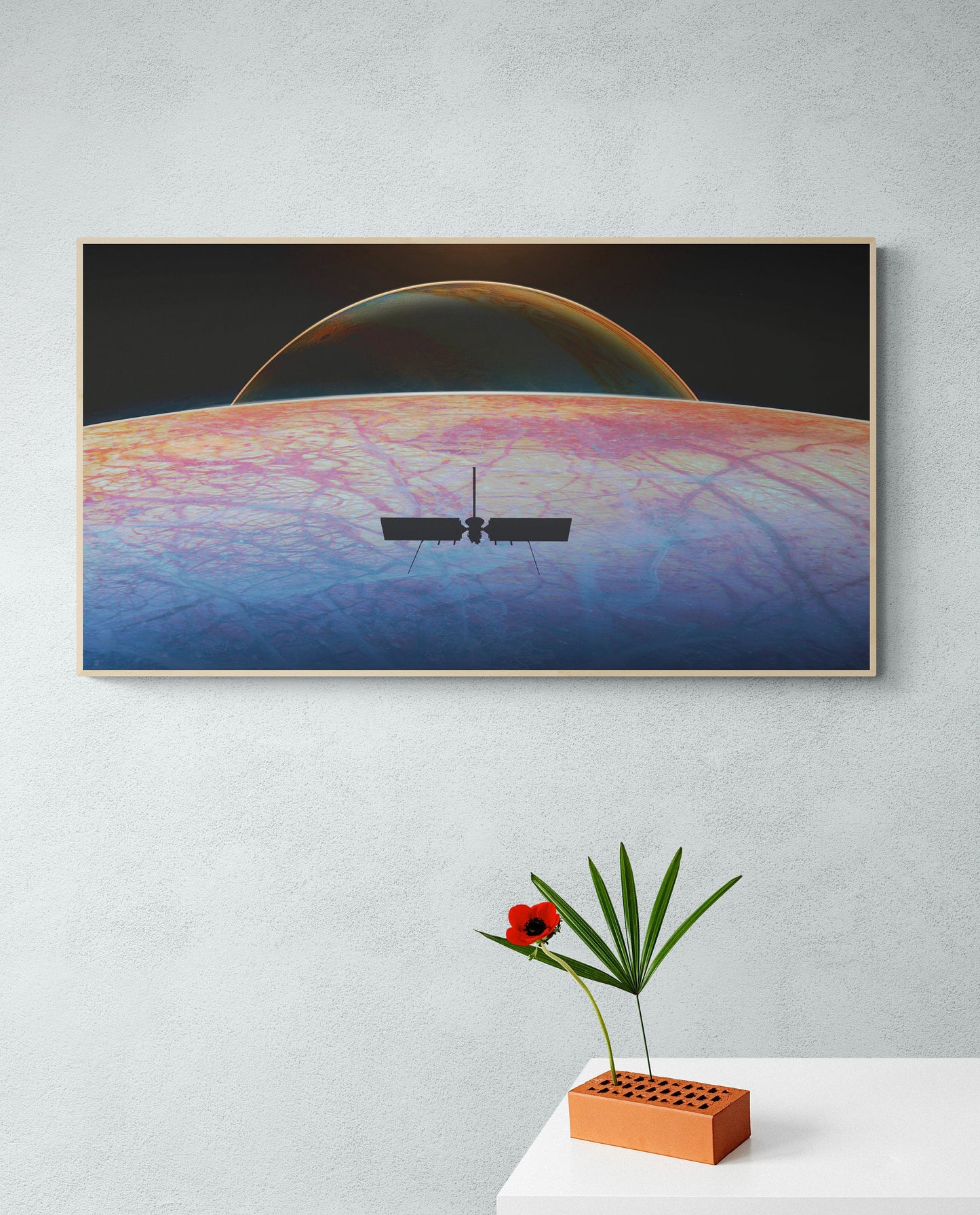 Europa Clipper Mission Art | Jupiter Moon | Space | NASA Art Print