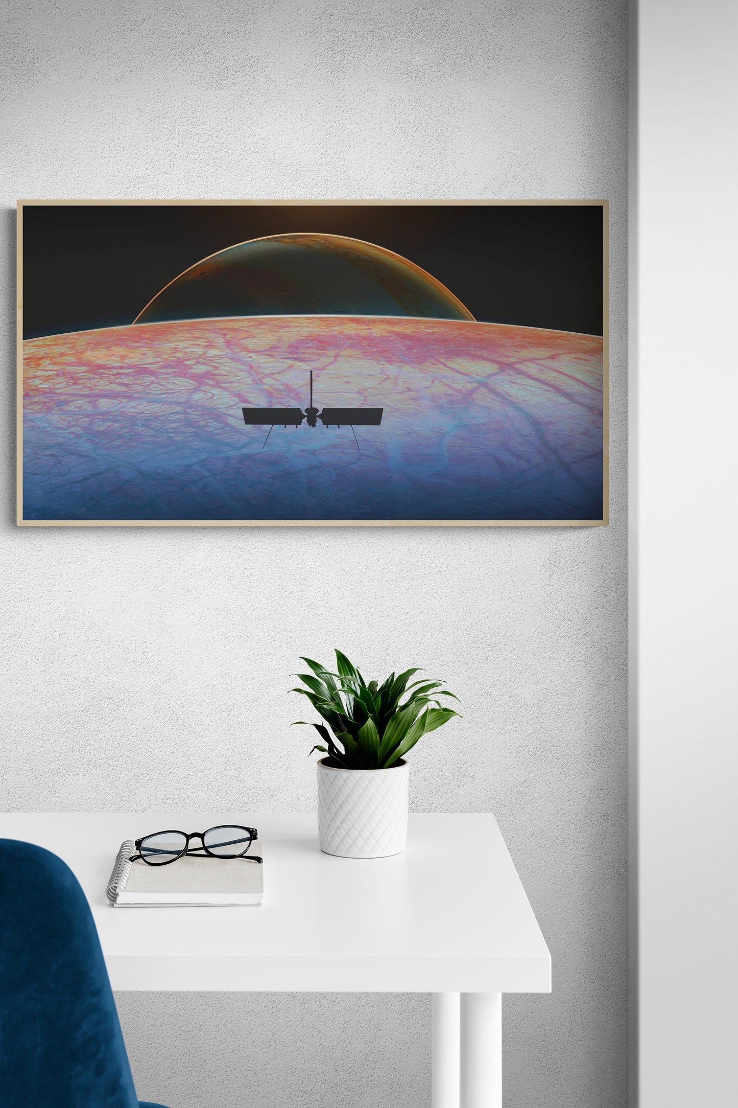 Europa Clipper Mission Art | Jupiter Moon | Space | NASA Art Print