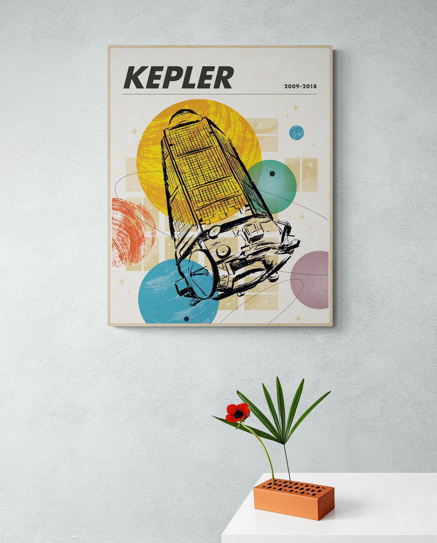 Kepler Telescope Outer Space | Concept | NASA Art Print