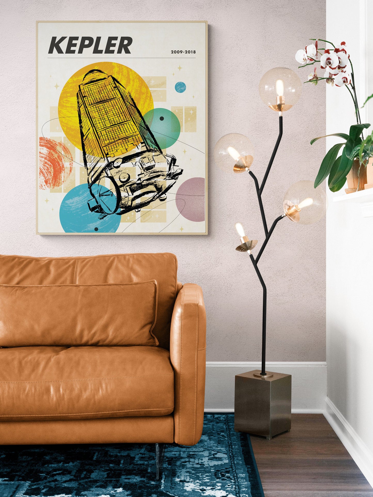 Kepler Telescope Outer Space | Concept | NASA Art Print