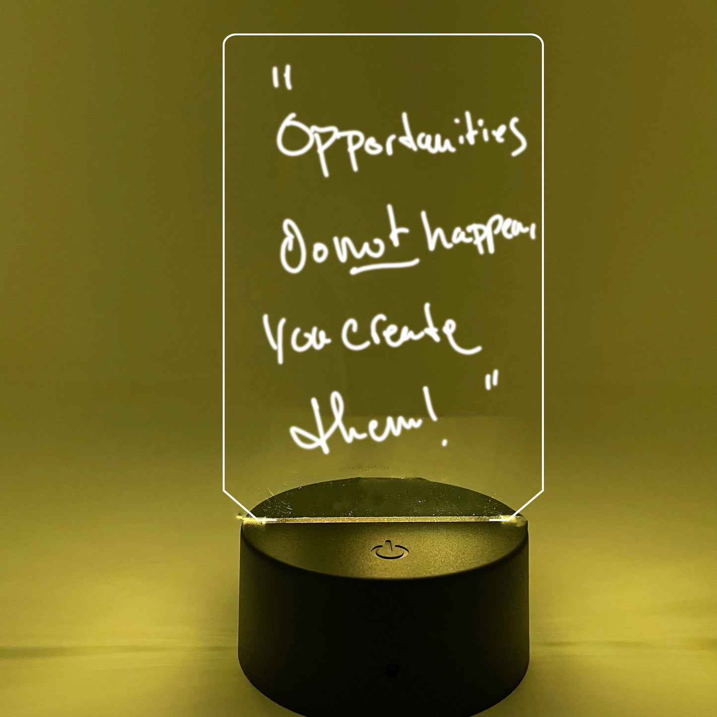 Personal Message LED Note Board | Night Lamp | Gift For Her | Gift For Him | Present | Night Light | Notes | Board | Pen | Decoration