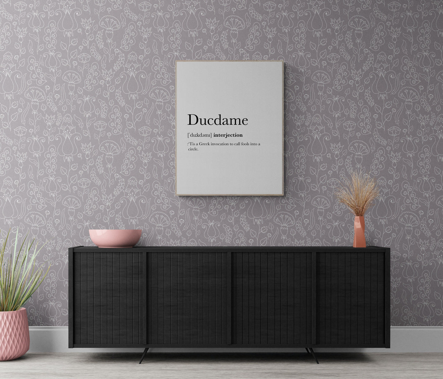 Ducdame Invocation by William Shakespeare's As You Like It Bird Art Print