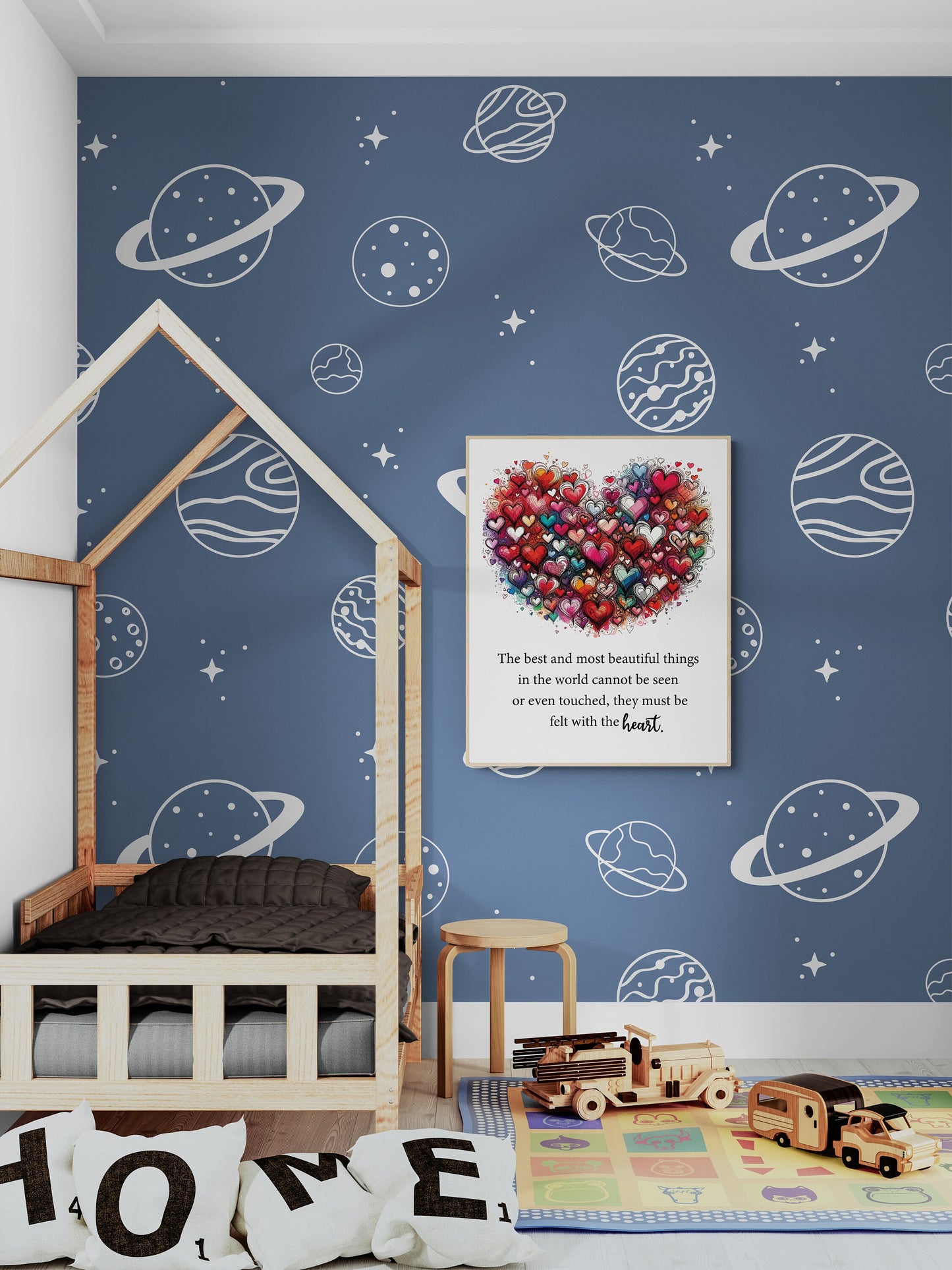 The Best And Most Beautiful Things In The World Cannot Be Seen by Helen Keller Art Print