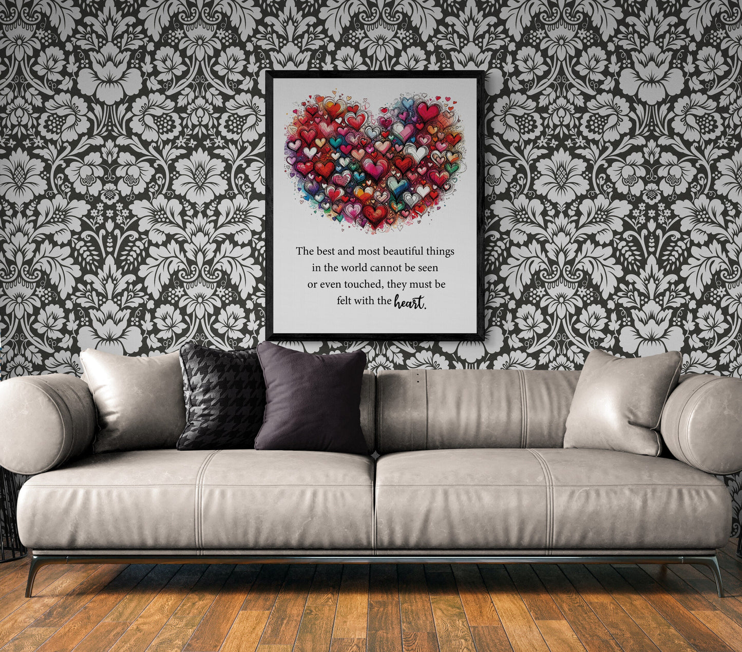 The Best And Most Beautiful Things In The World Cannot Be Seen by Helen Keller Art Print