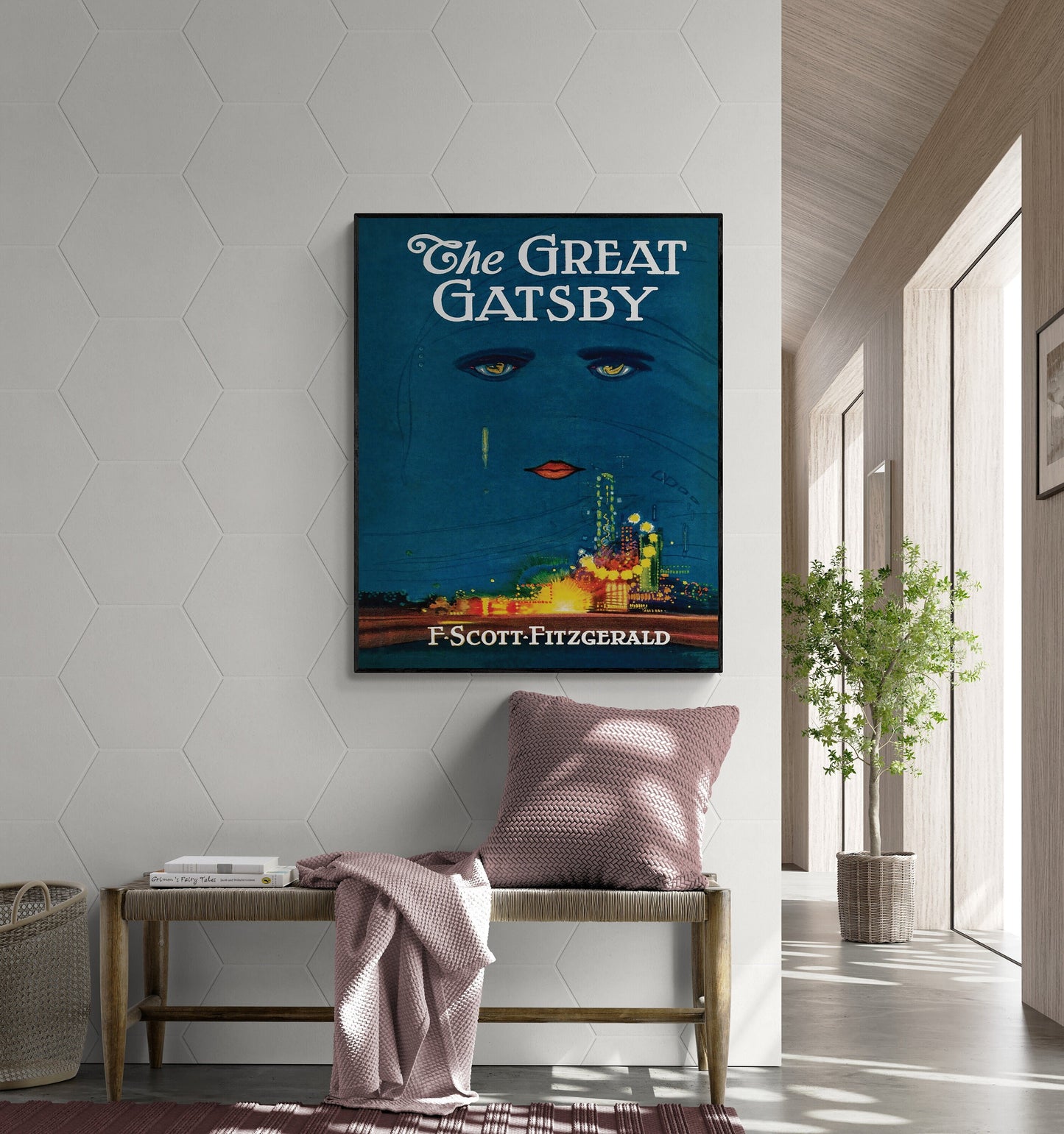 First Edition Original Cover Reproduction of the Great Gatsby | F. Scott Fitzgerald | Home Decor | Art Print