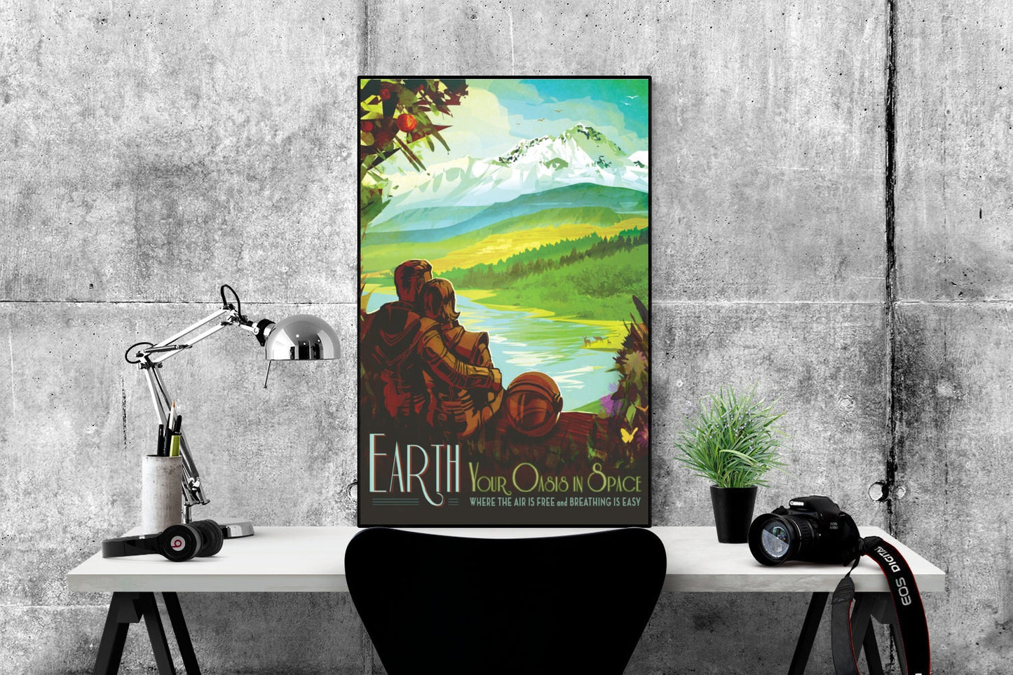 Visions of the Future | Earth | NASA JPL | Outer Space Art | Space Tourism Artwork | Your Oasis In Space