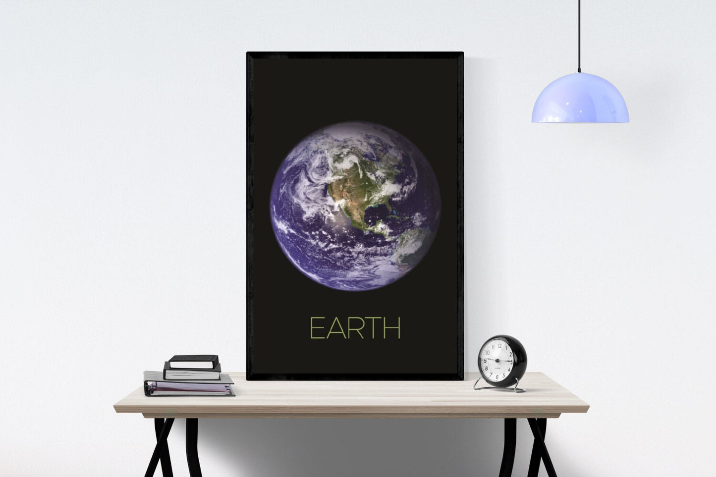 Earth Print, Planet Prints, Earth Photography, Earth Wall Art, Space Print, Space Art, Earth Poster, Astronomy, NASA JPL, Outer Space View