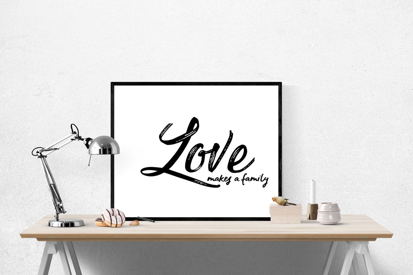 Love Quote Art Print | Tout Est Magique