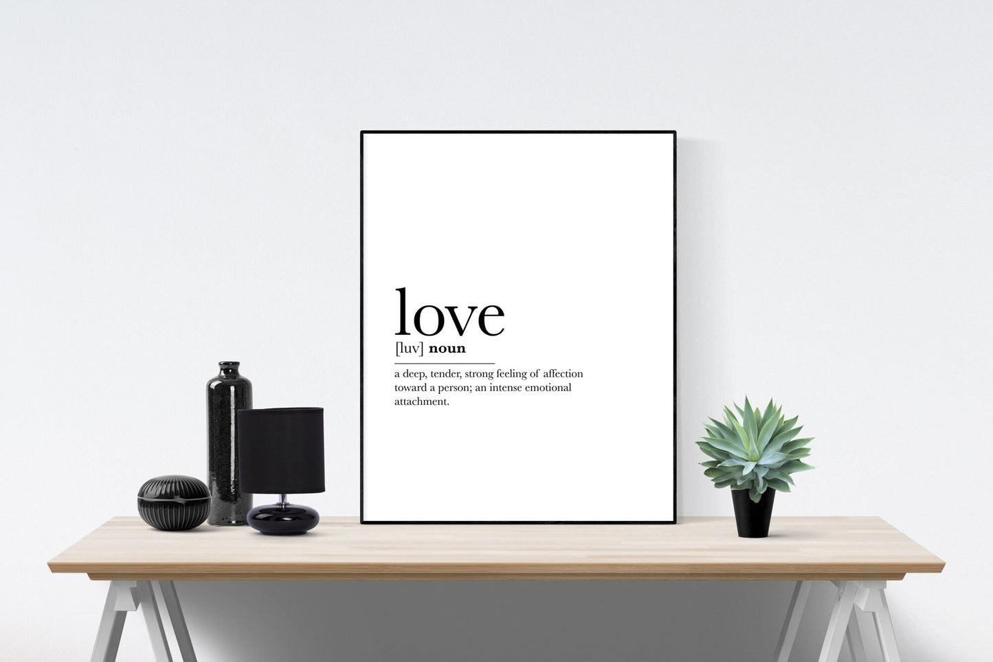 Love Quote Art Print | Definition Poster