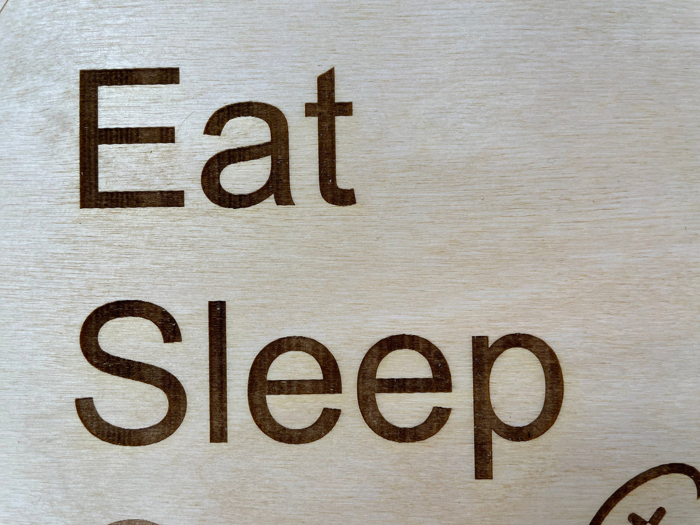 Eat Sleep Game Repeat | Video Gamer Home Decor