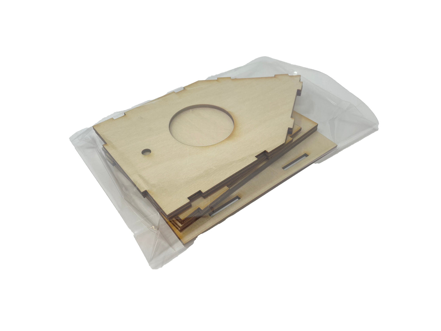 Birdhouse And Feeder | Unfinished | Completed Size: 7 x 6 x 5 in. | DIY Assembly Required