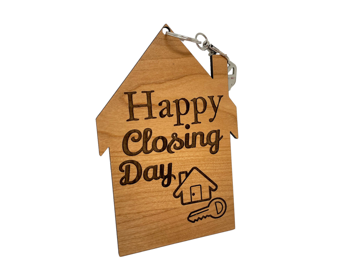 Happy Closing Day Wood Card | Real Estate | Housewarming Gift