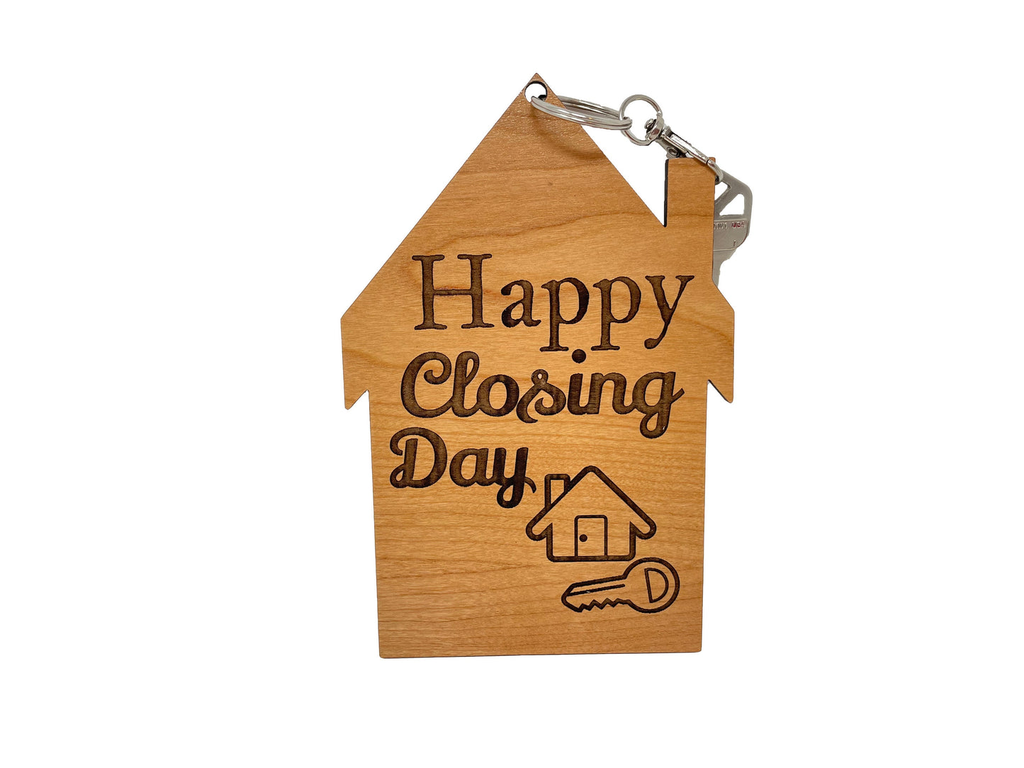 Happy Closing Day Wood Card | Real Estate | Housewarming Gift
