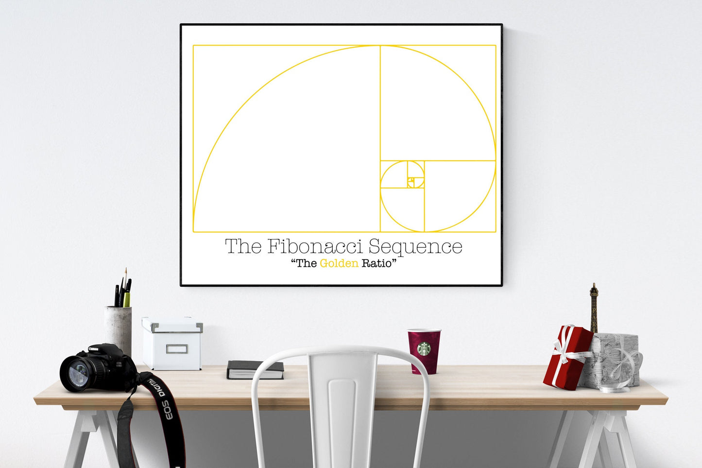 The Fibonacci Sequence | The Golden Ratio | Mathematics Art Print